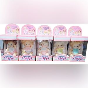 Set of 5 Vintage Love-A-Bye Baby Dolls